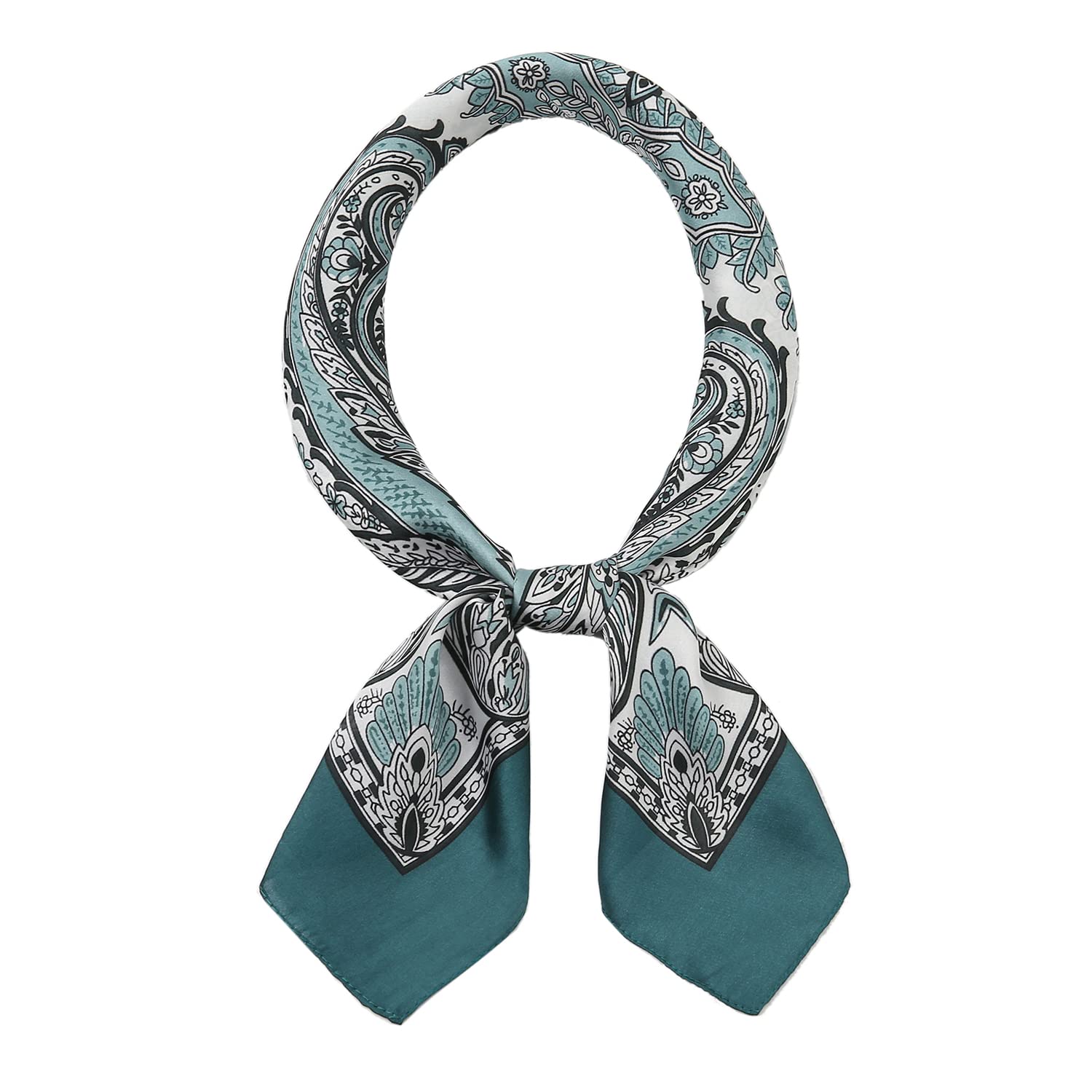 RIIQIICHY Women Head Hair Scarf Like Satin Silk Scarf Sleeping Hair Wrapping Night 27.5"