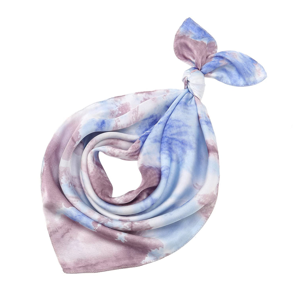 RIIQIICHY Women Head Hair Scarf Like Satin Silk Scarf Sleeping Hair Wrapping Night 27.5"