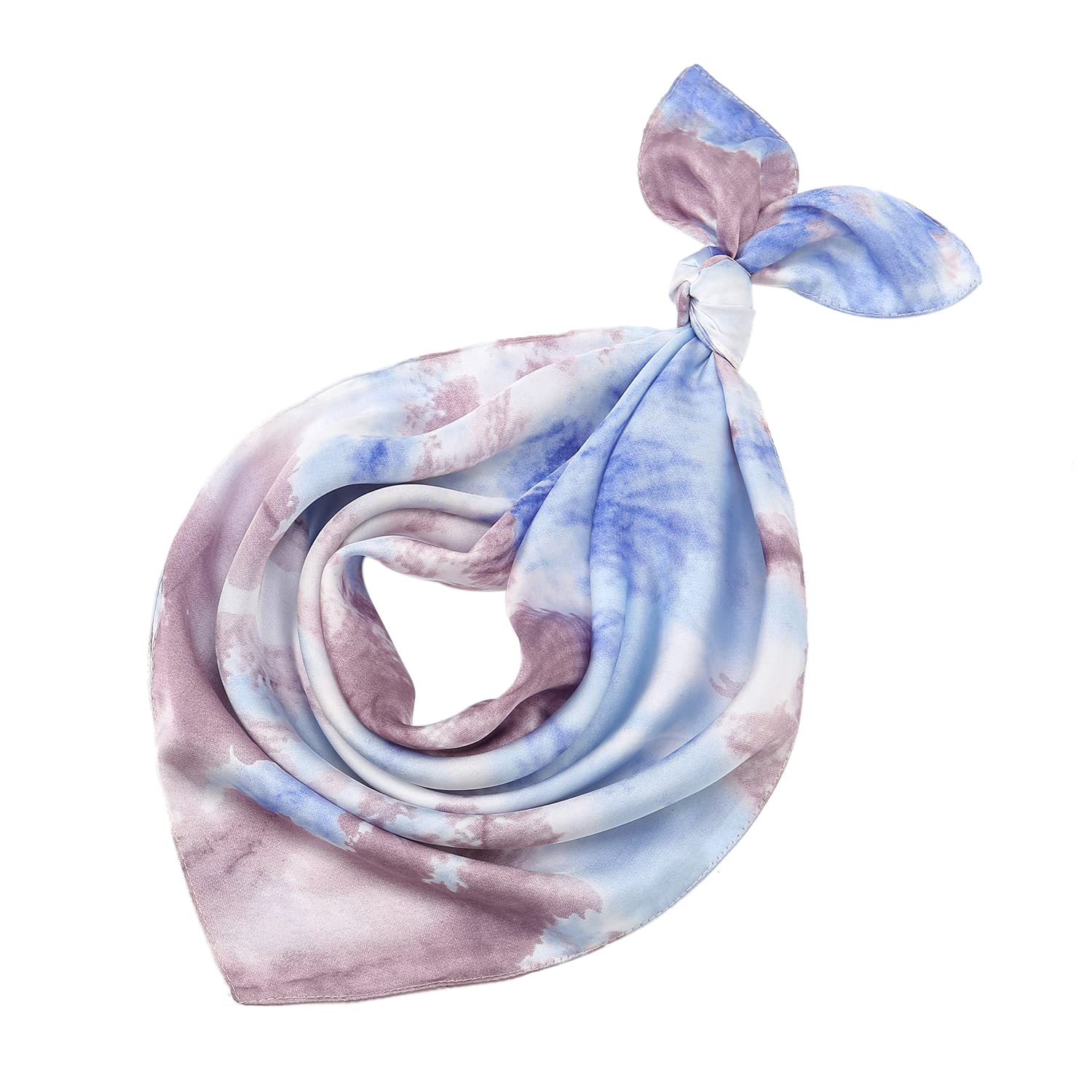 RIIQIICHY Women Head Hair Scarf Like Satin Silk Scarf Sleeping Hair Wrapping Night 27.5"