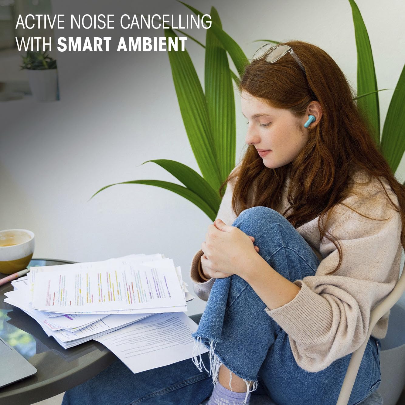 JBL Vibe Beam 2 - Wireless Noise Cancelling Headphones
