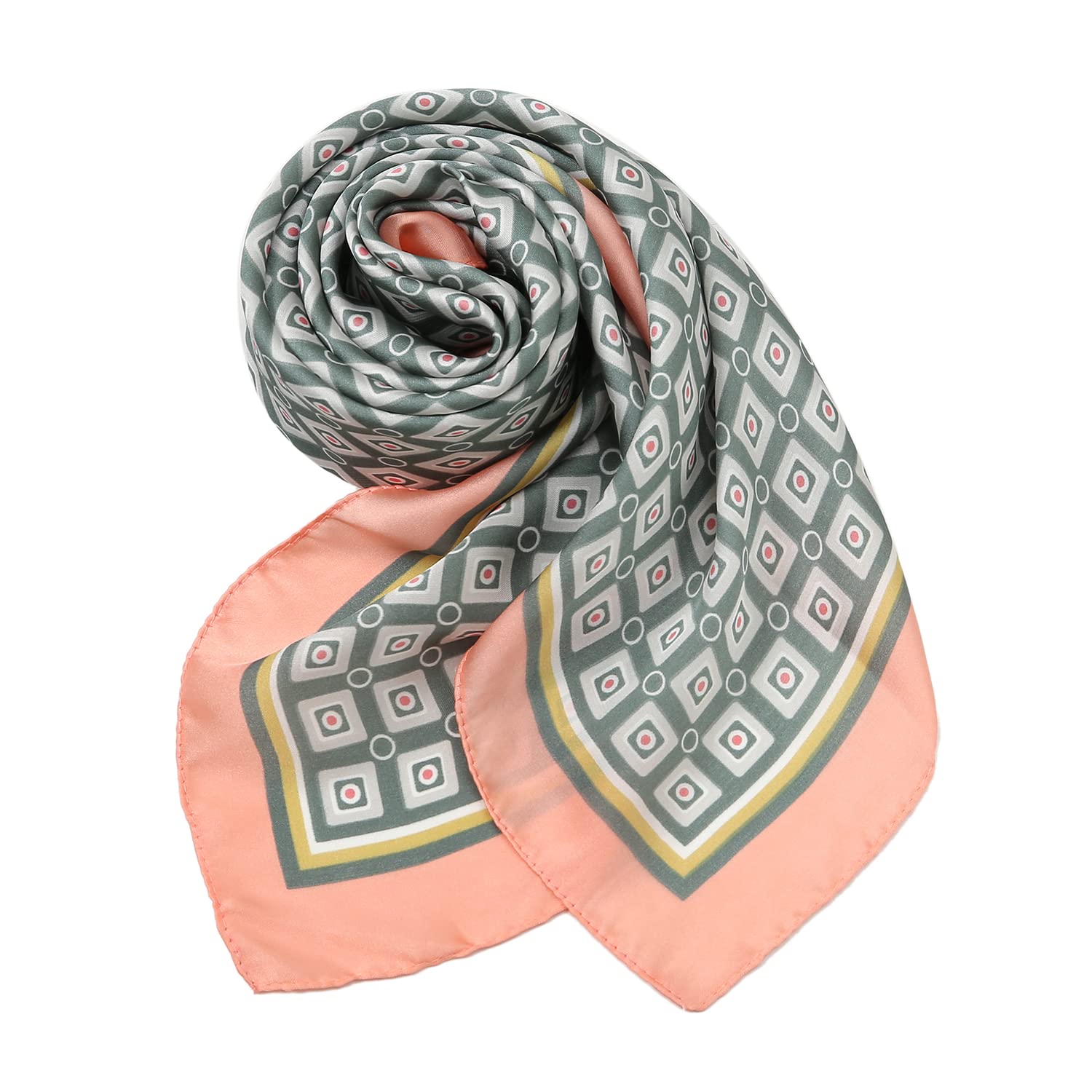RIIQIICHY Women Head Hair Scarf Like Satin Silk Scarf Sleeping Hair Wrapping Night 27.5"