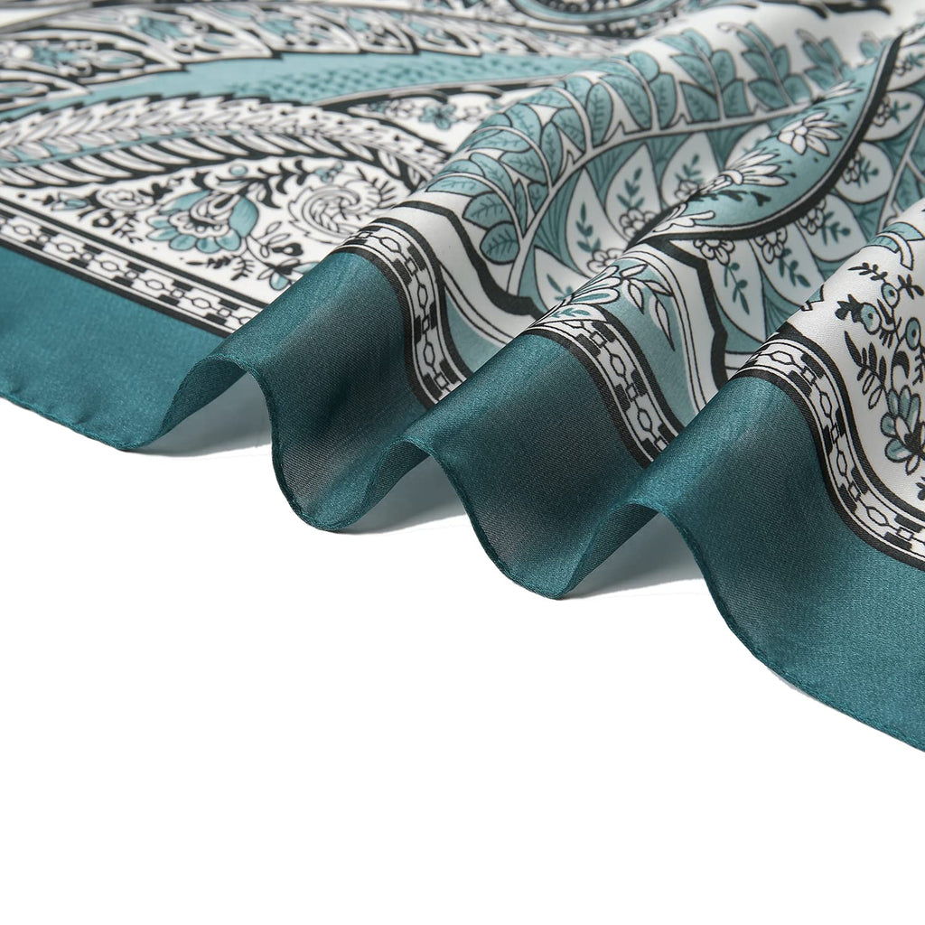 RIIQIICHY Women Head Hair Scarf Like Satin Silk Scarf Sleeping Hair Wrapping Night 27.5"