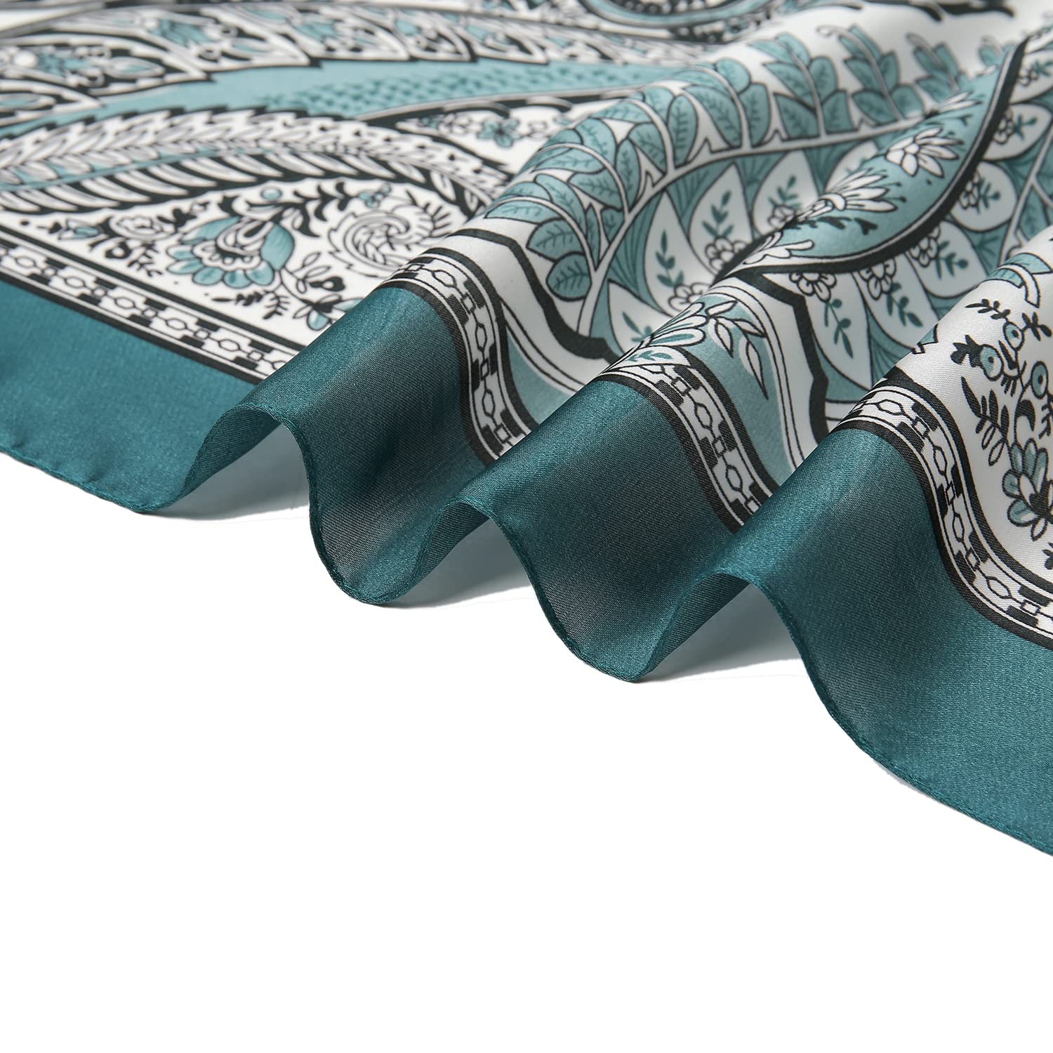 RIIQIICHY Women Head Hair Scarf Like Satin Silk Scarf Sleeping Hair Wrapping Night 27.5"