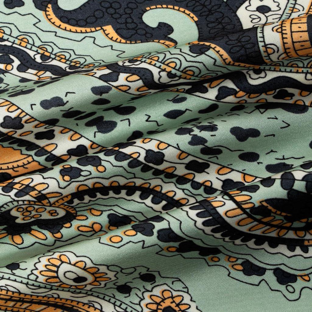 RIIQIICHY Women Head Hair Scarf Like Satin Silk Scarf Sleeping Hair Wrapping Night 27.5"