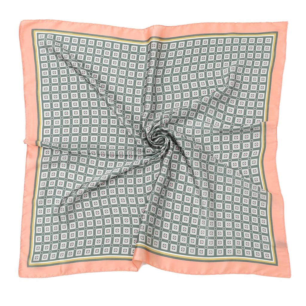 RIIQIICHY Women Head Hair Scarf Like Satin Silk Scarf Sleeping Hair Wrapping Night 27.5"