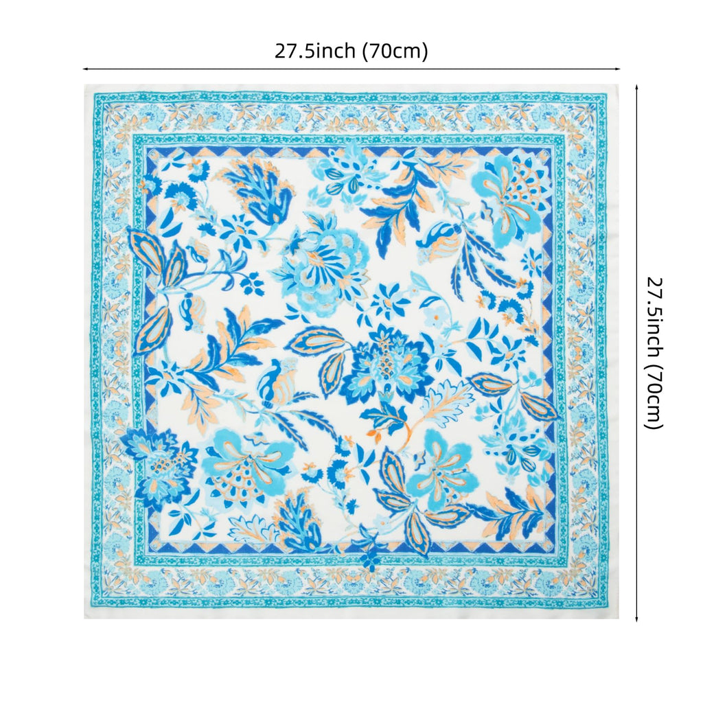 RIIQIICHY Women Head Hair Scarf Like Satin Silk Scarf Sleeping Hair Wrapping Night 27.5"