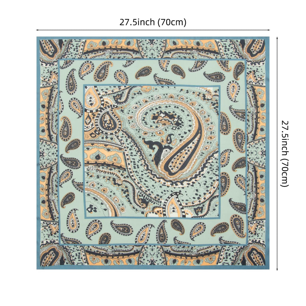 RIIQIICHY Women Head Hair Scarf Like Satin Silk Scarf Sleeping Hair Wrapping Night 27.5"