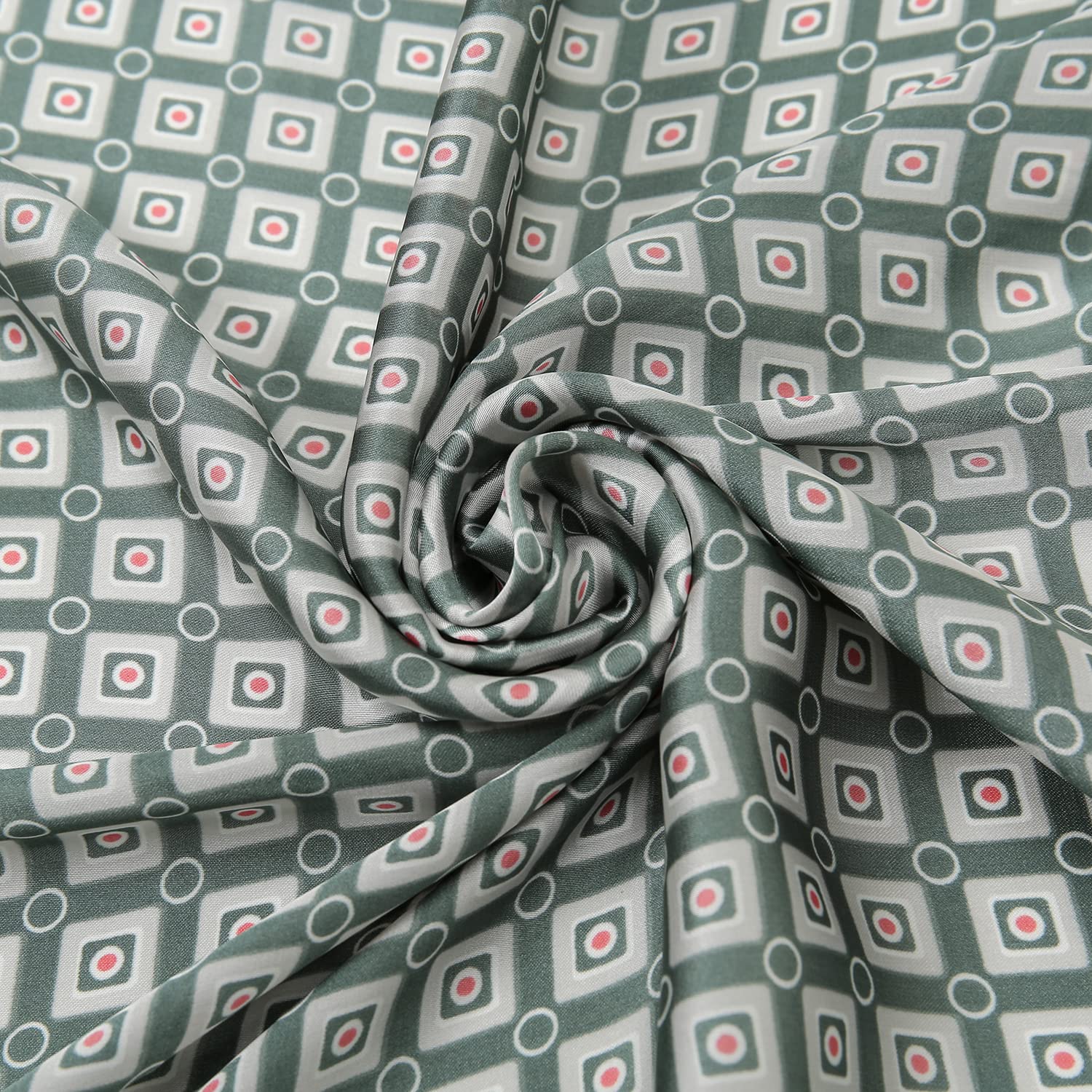 RIIQIICHY Women Head Hair Scarf Like Satin Silk Scarf Sleeping Hair Wrapping Night 27.5"