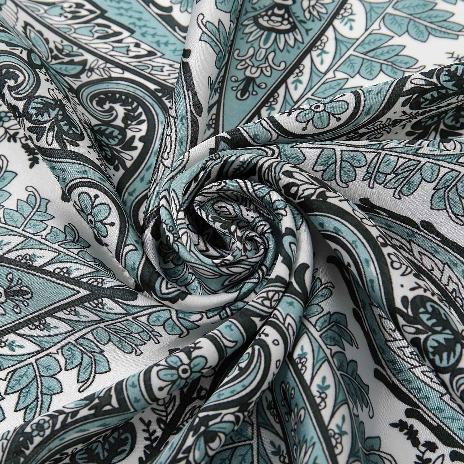 RIIQIICHY Women Head Hair Scarf Like Satin Silk Scarf Sleeping Hair Wrapping Night 27.5"